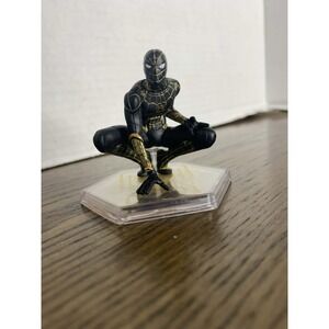 Disney Marvel Spider-Man No Way Home Black Gold Suit Spider-Man Figure RARE